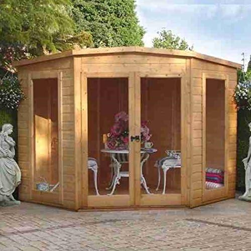 7x7 Shire Barclay Corner Summerhouse