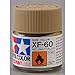 TAMIYA 81760 Mini-Acrylfarbe, matt, dunkelgelb, 10 ml, XF-60