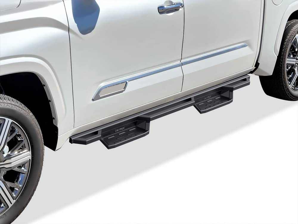 APS 304 Stainless Steel Pocket Steps Running Boards Side Bars Compatible with Toyota Tundra 2022-2025 CrewMax