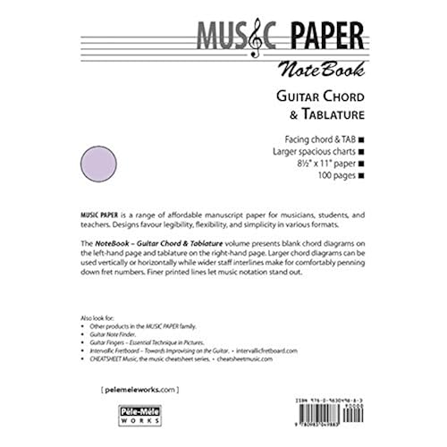 MUSIC PAPER NoteBook