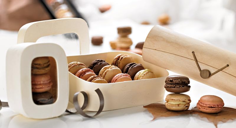 PacknWood - 50 Caja Rectangular Madera | 6,5x6,5 cm | Hostelería Catering, Desechable, Ecológico, Delivery Take Away
