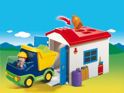 PLAYMOBIL 6759 - LKW mit Sortiergarage – Bild 3