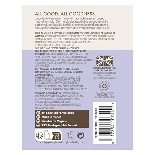 Bain moussant naturel lavande vanille enfant peau sensible 500ml - 6