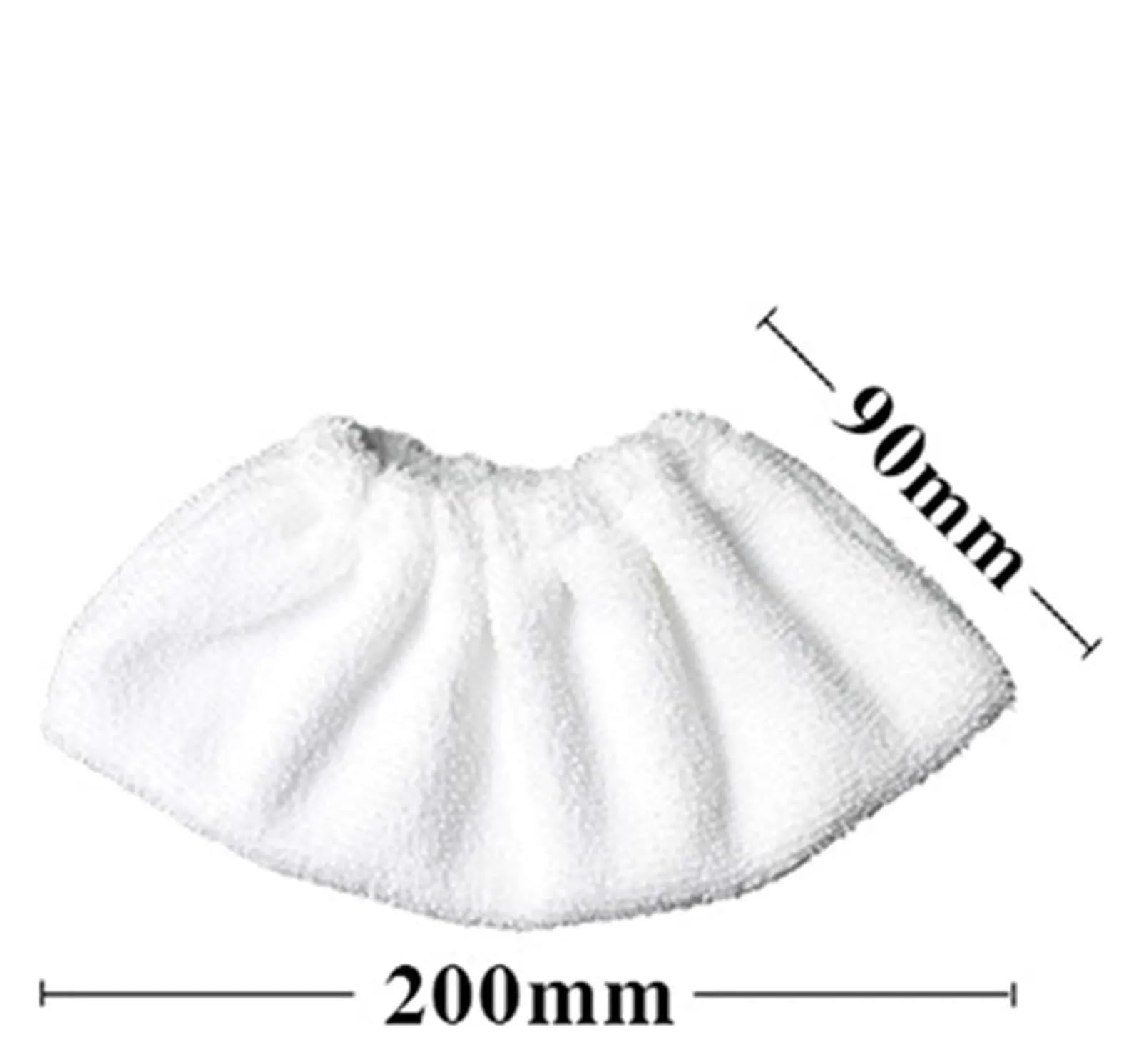 eufeifeiegds Testine di ricambio for mop in tessuto for SC2 SC3 SC4 SC5 Stracci Copertura for mop in microfibra Accessori for pulitori a vapore Pezzi di ricambio wefeiegds(10 pcs)