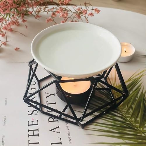 Wax Melt Burners,Wax Burner,Ceramic Wax Melt Burner Warmer for Home Decor, Night Light, Father's Day - Image 5