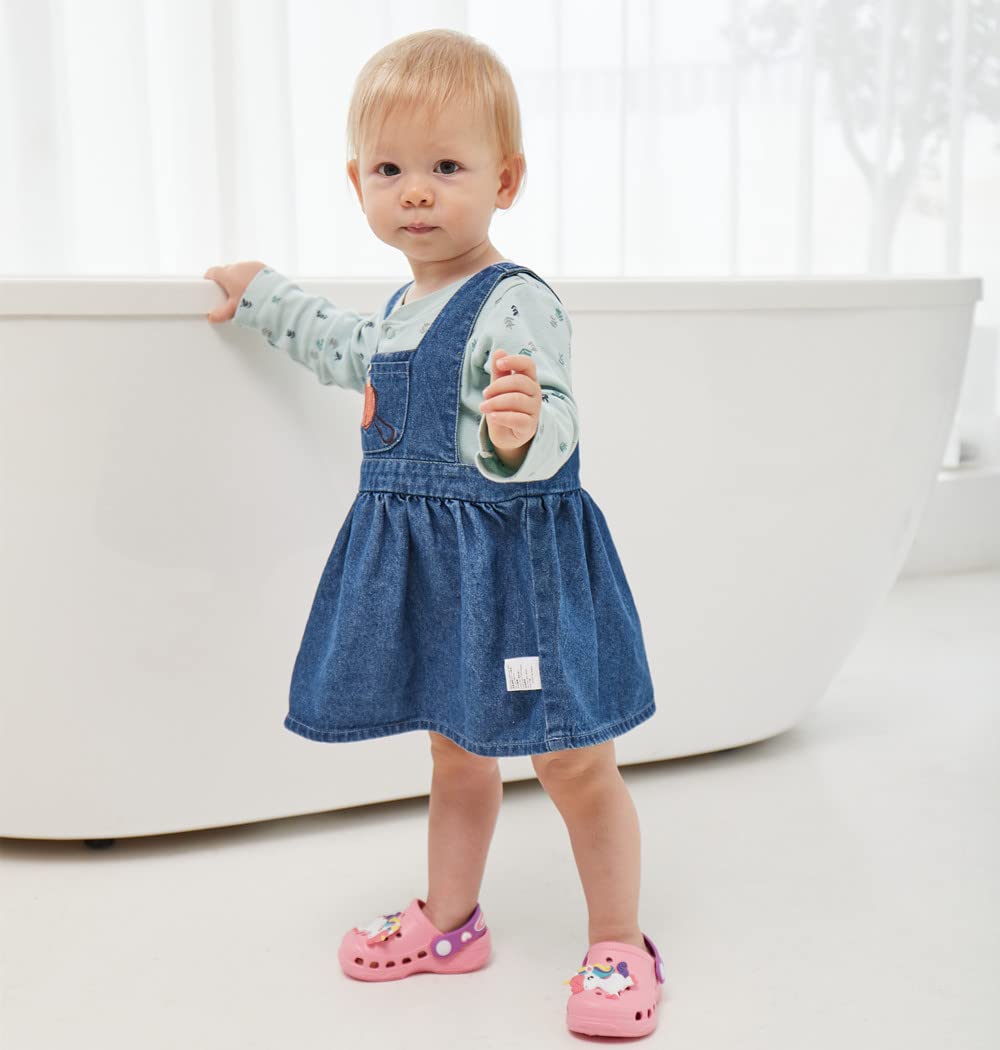 LACOFIA Chaussures Sabots de Jardin pour Bébé Garçons Filles Sandales antidérapants pour Plage/Piscine Pantoufles d'été pour Enfants