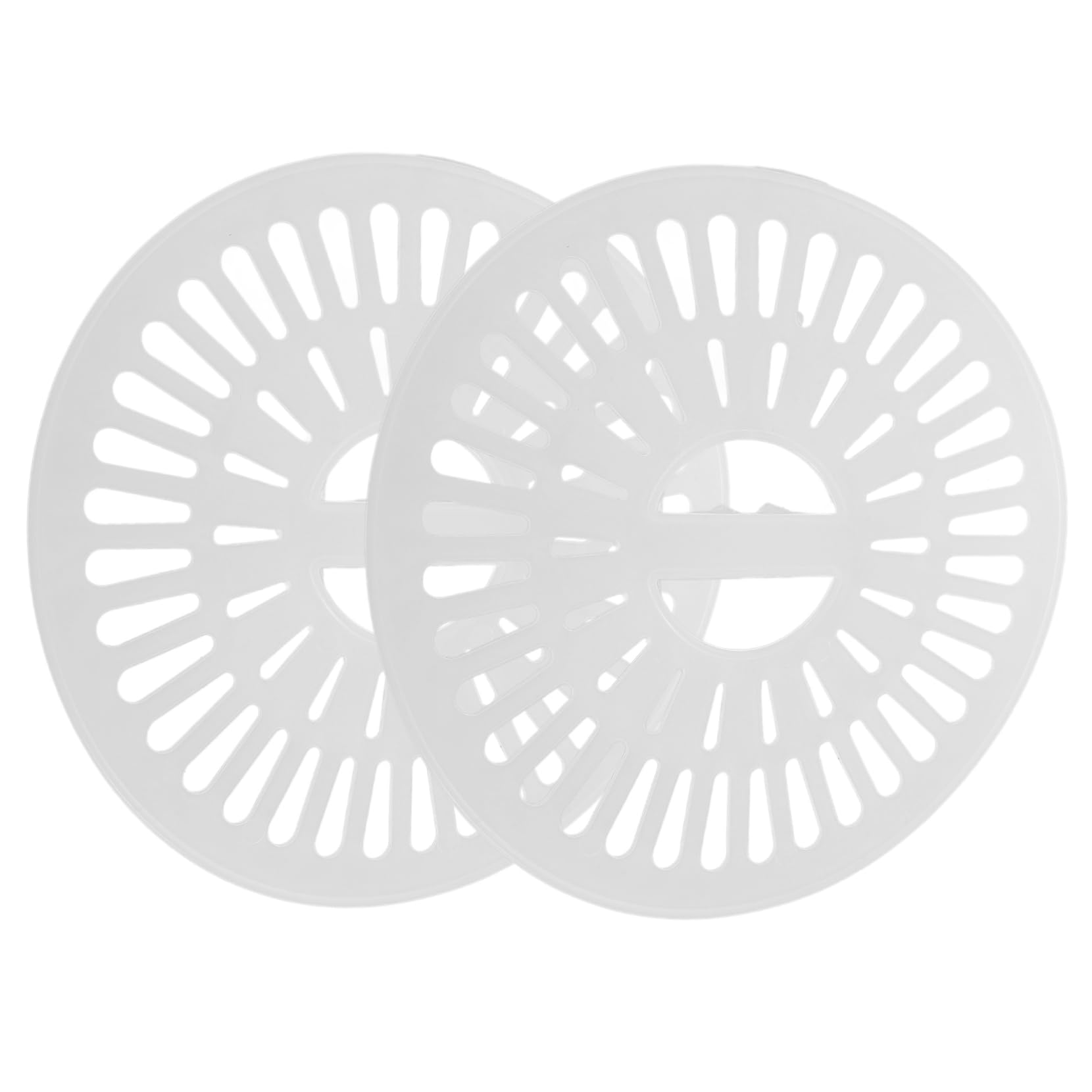 NUOBESTY 2pcs Replacement Washer Spinner Cap Cover 24cm Plastic Dryer Press Lid Spinner Part for Indoor Washing Machine Laundry Accessories