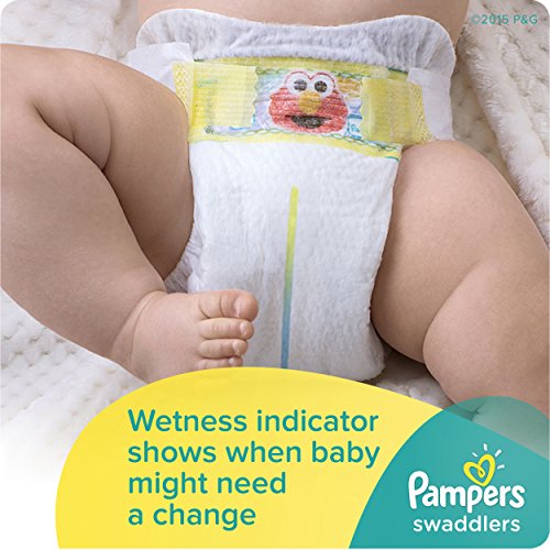 Image of Pampers Swaddlers Diapers Newborn Size 1 (8-14 lb), 35 Count, Jumbo