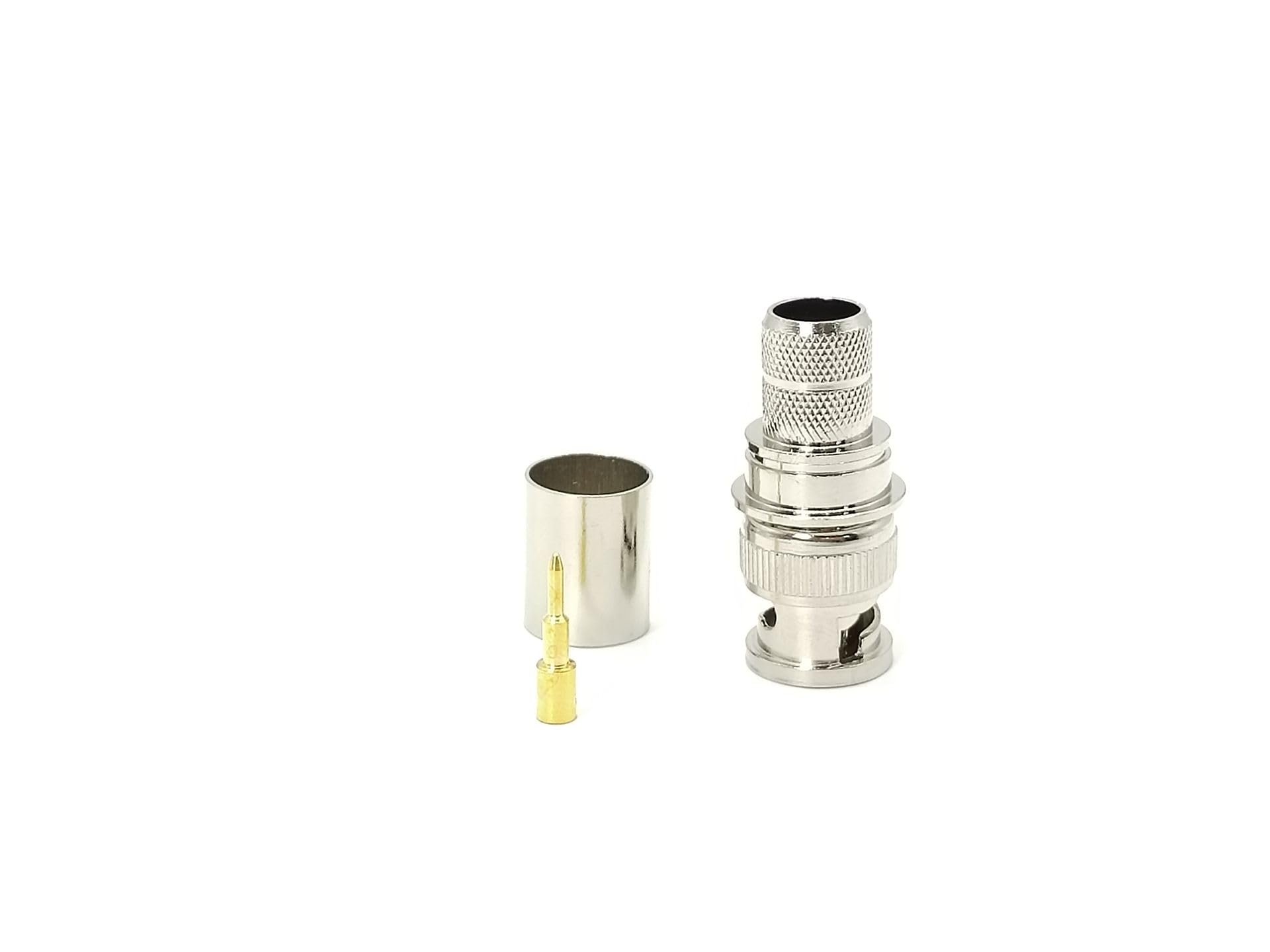 Connettore Coassiale F Maschio 5mm Rg58 19.450/58 - Foto 2