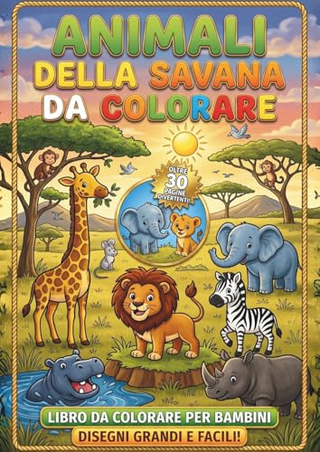 Il mio viaggio nella natura: Libro da colorare