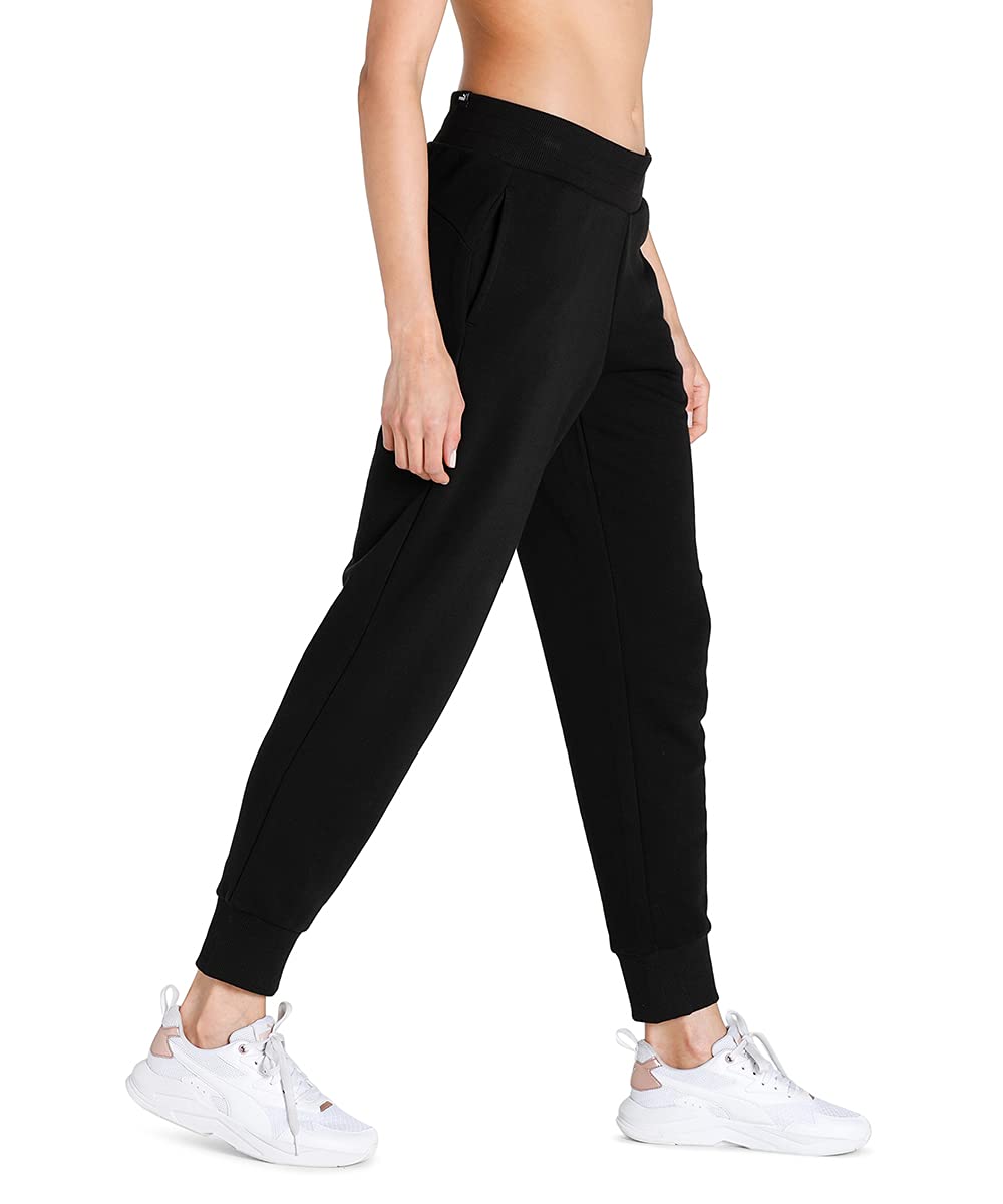 Puma ESS Small No. 1 Logo Comfort High-Waist Sweatpants TR Cl - Pantalones de Punto Mujer