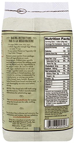 Bob's Red Mill Gluten Free Homemade Wonderful Bread Mix, 16-Ounce #TOP1