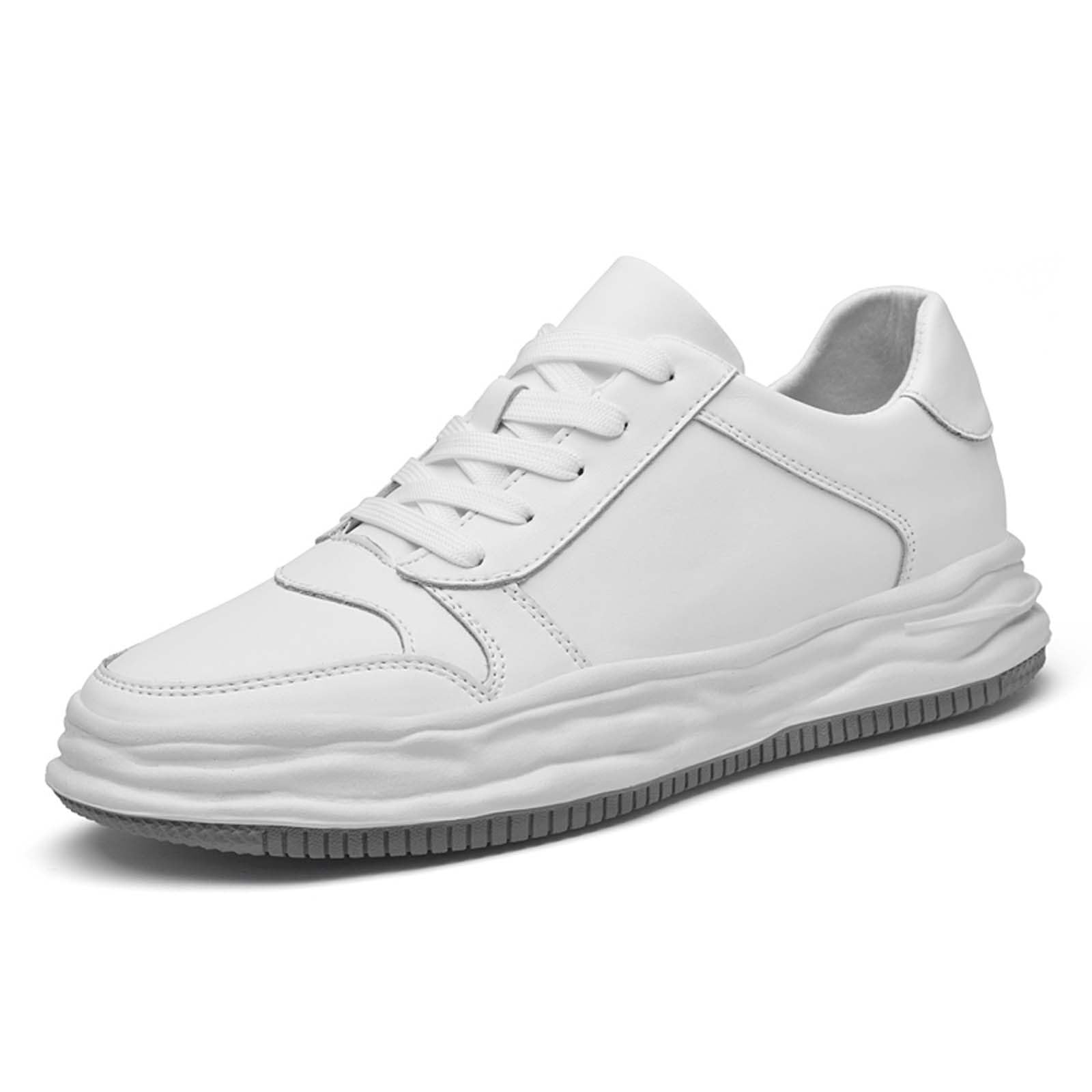 Generisch Zapatillas deportivas para hombre zapatillas de ascensor elevar altura plantilla zapatos más grandes hombres ocio cómodos deportes transpirables zapatos casuales