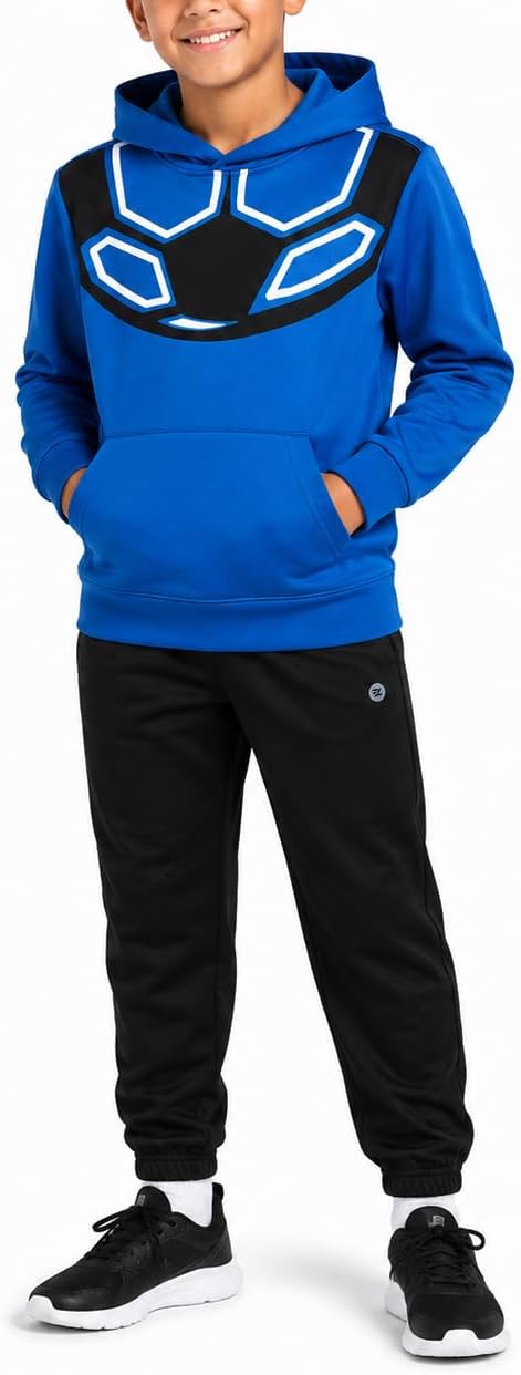 RBX Boys Tracksuit 2 Piece Hoodie Sweatshirt & Jogger Sweatpants Activewear