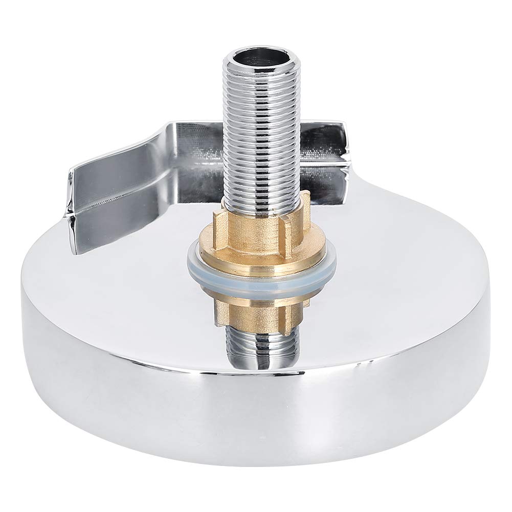 G1/2 pulgadas de acero inoxidable Lavadora de tazas de acero inoxidable, limpiador automático con fuerte columna de agua para uso privado y comercial, 14,1 x 13,2 x 4,2 cm