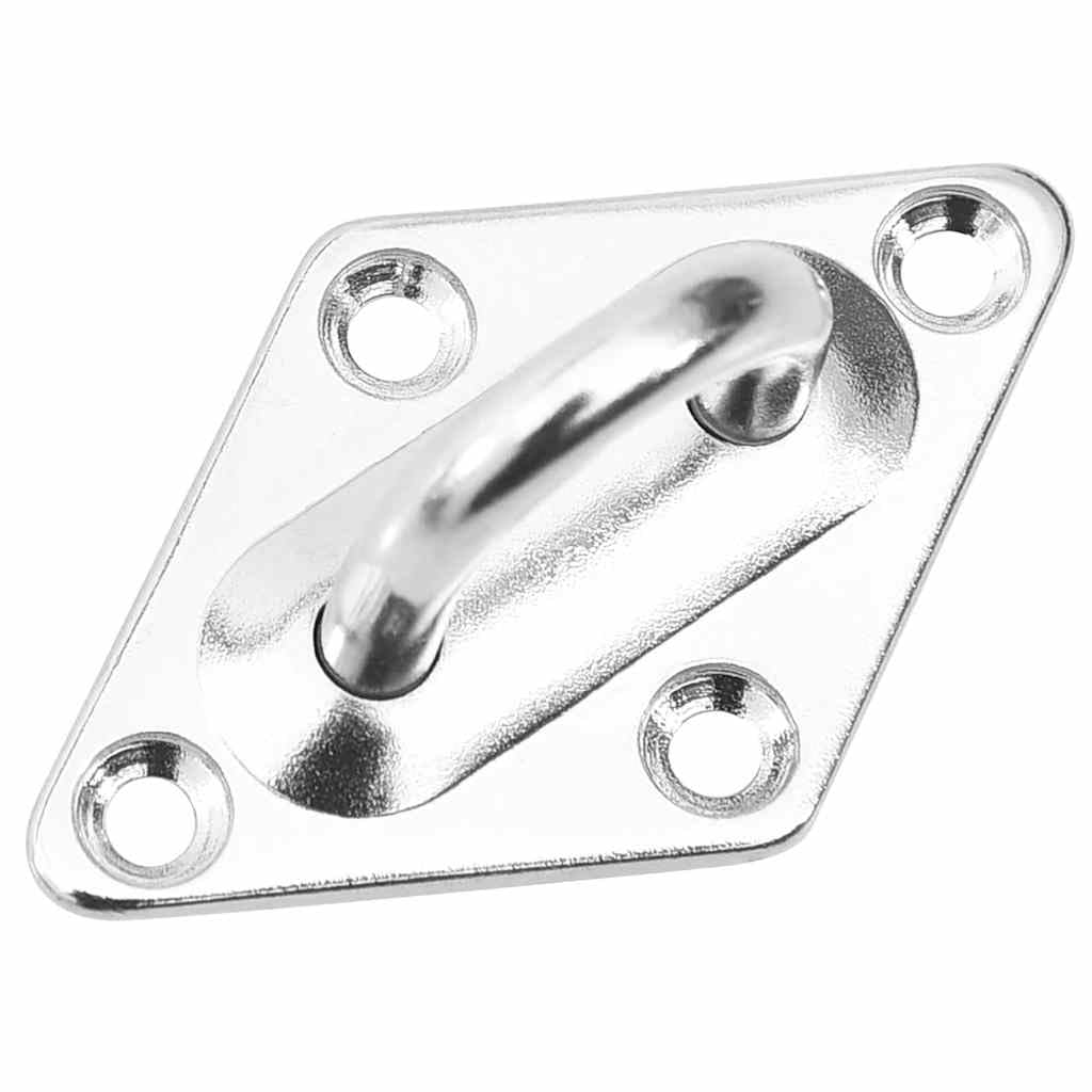 9-teiliges Sonnensegel Zubehör-Set Edelstahl mit Spanner Karabinerhaken und Wandösen für Garten Balkon Terrasse Outdoor Montage und Sonnenschutz