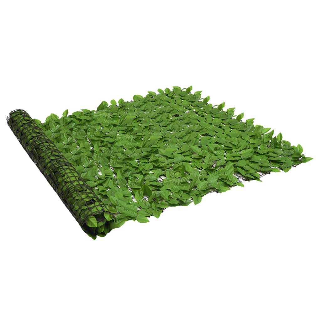 Homgoday Zewnętrzny parawan, Balkon Parawan z zielonymi liśćmi 200 x 150 cm, zewnętrzny parawan balkonowy ogród, parawan zewnętrzny ogród, przegroda ogrodowa na zewnątrz, separe parawan zewnętrzny