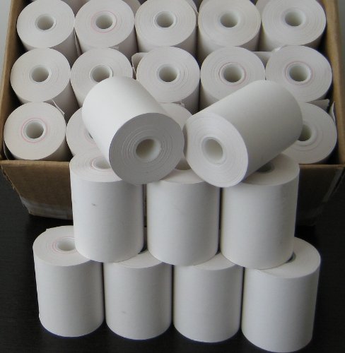 2-1/4 x 165' 1-Ply Thermal Paper 30 Rolls BPA Free
