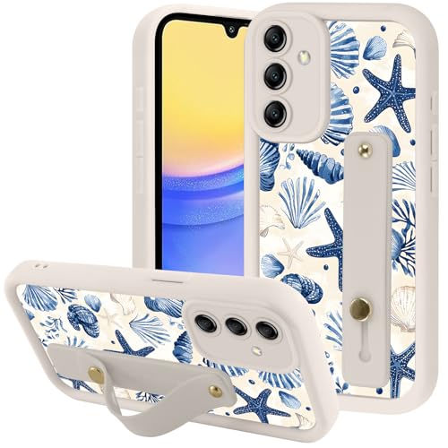 Anti-chute coque Samsung A15 5G avec dragonne réglable contre les fissures d'écran 6.5"