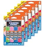 Elmer’s Scented Glue Sticks, Washable, Clear, Assorted Scents, 6 Grams, 6 Packs of 4 (24 Total Count)