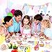 SANNIX 450pcs Rainbow Cupcake Liners, Colorful Baking Cups Cupcake Wrappers Paper Wraps Muffin Liners for Birthday Pride Party Candy Cake Decorations Supplies(9 Designs)
