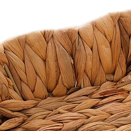 CESTA DE FIBRA NATURAL 24x23x6,5cm