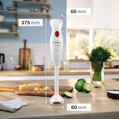 Bosch Handmixer CleverMixx in Weiß/Rot