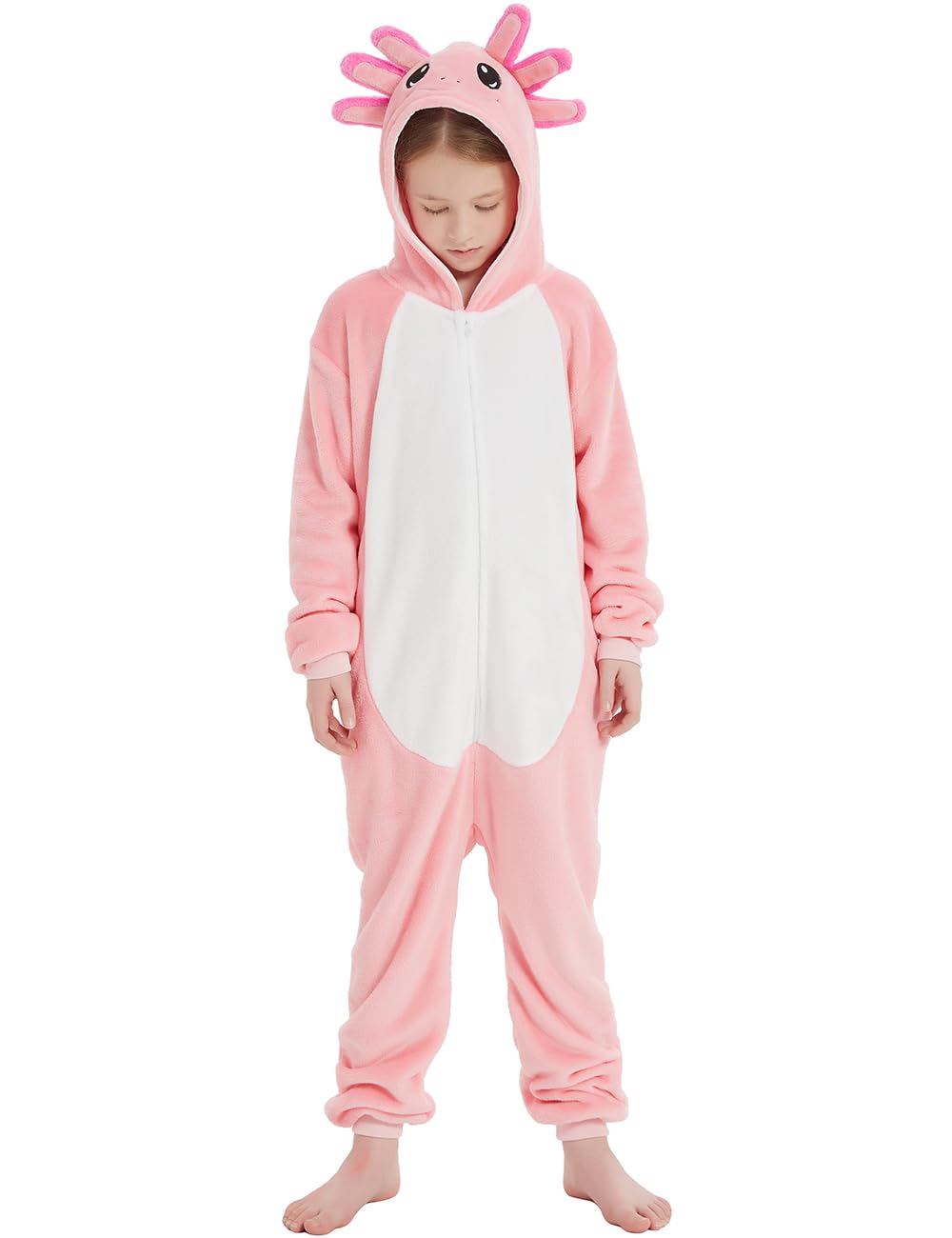 ABENCA Kids Onesie Animal Girls Costume One Piece Pajamas Cosplay Halloween Christmas