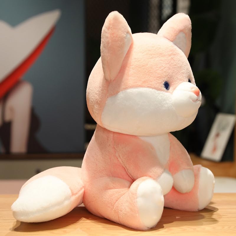 Image of Storescent Soft Toys for Kids - Stuffed Animal Plush Soft Toy for Boys & Girls | Plushie Toy Fox Pink
