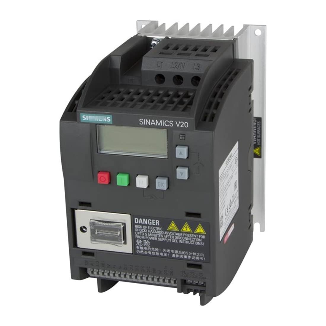 YNPPLGTJC 6SL3210-5BE15-5UV0 V20 Inverter VFD Convertor 0.55KW 6SL3 210-5BE15-5UV0 Sealed in Box 1 Year Warranty