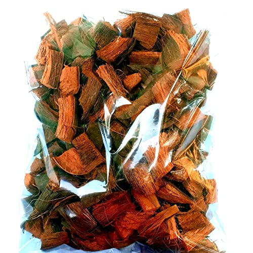 Image of Nature Crafty Coconut Husk Chips /cocopeat for Orchids /Planting /Pooja (500 MG)