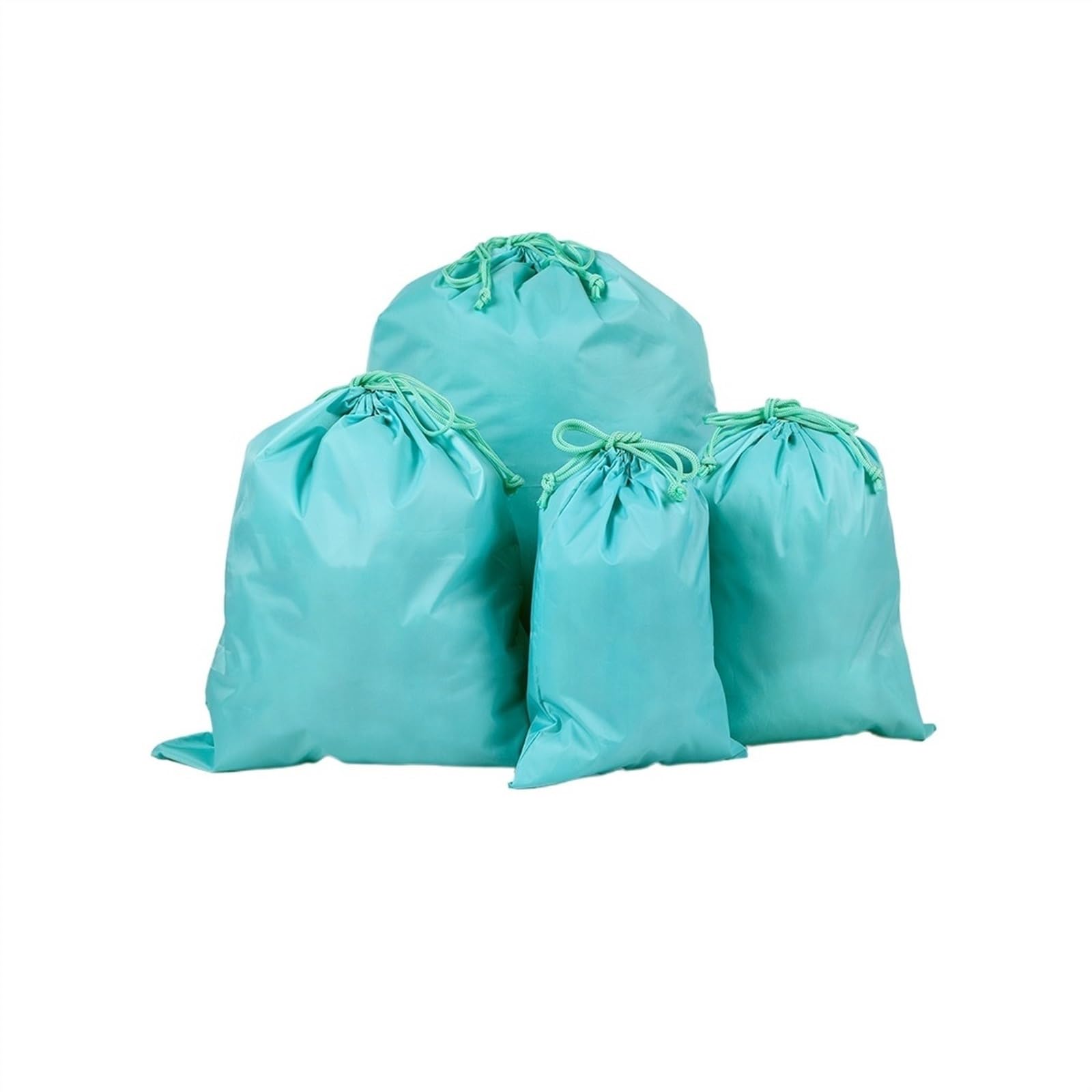 Bolsa de juguetes de malla 4 Uds. Bolsas de almacenamiento deportivas de viaje con cordón impermeable, bolsas de nailon, organizador de ropa, bolsa de almacenamiento de juguetes de playa Bolsa de alma
