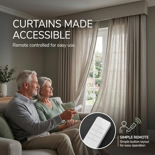 Smart Curtain Motor with Remote
