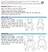 KWIK-SEW PATTERNS K3246OSZ Teddy Bears Sewing Pattern, Size Large and Small