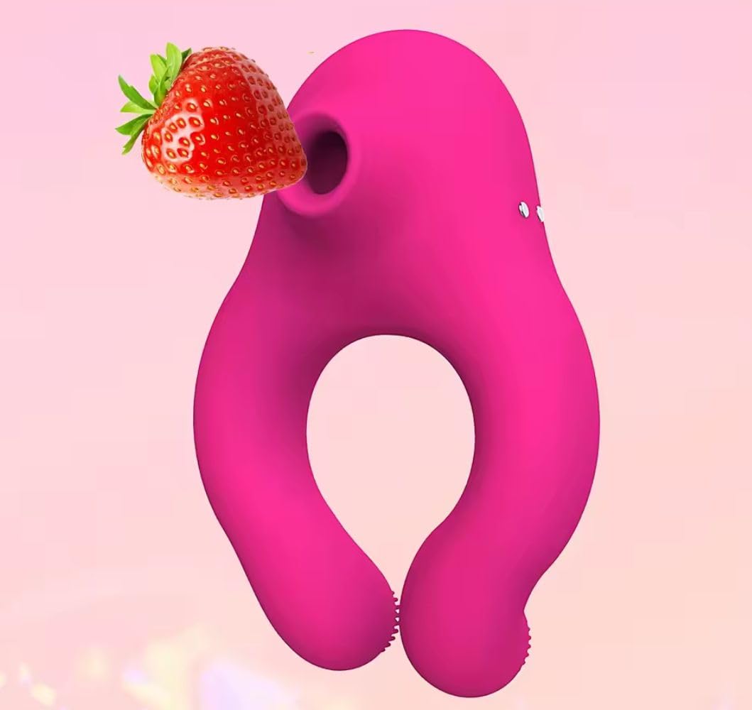 Anillo vibratorio masculino retrae la eyaculación Jūgūȅtȇš Erótìcṏš el más vendido Peņe Ānillo para Parejas, Mujér Ẹsțimulạdór Ŝuçciónạdor de Pezon Hombres jugete de moda, con 7 Modos de Vībraçióņ