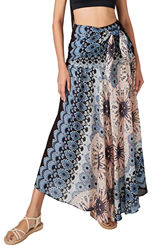 Image of Joob Joob Long Boho Skirts for Women - Bohemian Hippie Maxi Summer Skirt