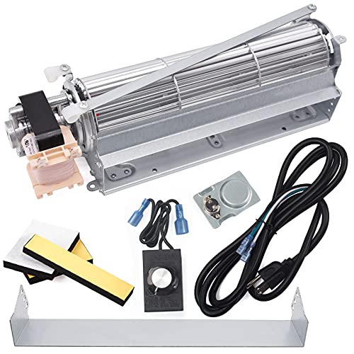 Adviace BLOT Firepalce Blower Fan Kit for Monessen Hearth Systems, Majestic, Martin, Vermont Castings and Lexington Forge Gas Fireplaces, BLOT Blower Kit Replacement, BLO24T BLOTMC Blower Assembly