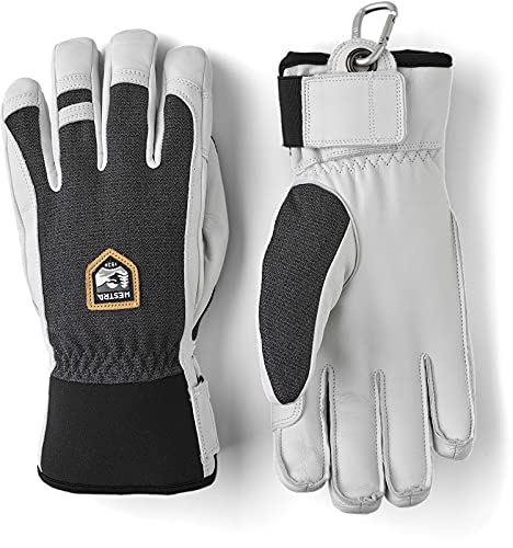 Hestra Army Leather Patrol Glove - Warm, Versatile Snow Glove For Winter, Skiing, And Snowboarding - Charcoal - 9 #TOP1