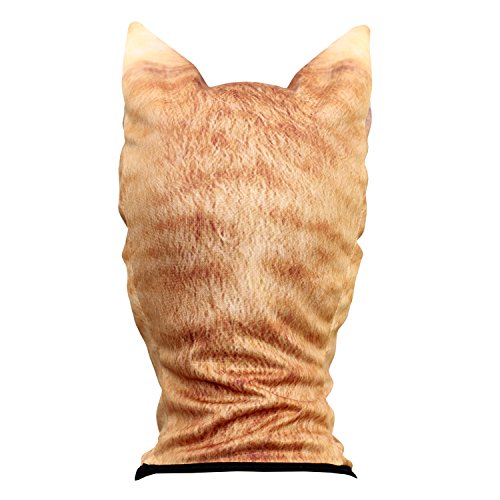 Image of WTACTFUL 3D Animal Ears Balaclava, Breathable Face Mask for Halloween