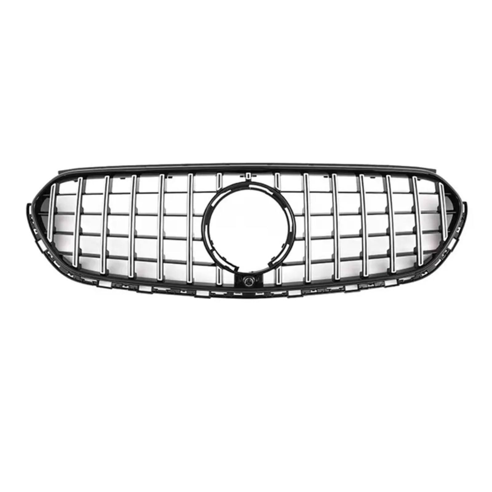 osłona chłodnicy silnika osłona GT Style Przednia kratka chłodnicy Wlot siatki Siatka pasuje do Mercedes Benz GLC X254 2023 2024+ Akcesoria tuningowe kratki samochodowej(Red)