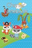 Charles' Notebook - Write & Draw For Kids: Pirate Animals Personalized Dot Grid & Lined Combination Notebook / Diary - Enjoy Creative Doodling & ... Dotted & College Ruled Lined Pages