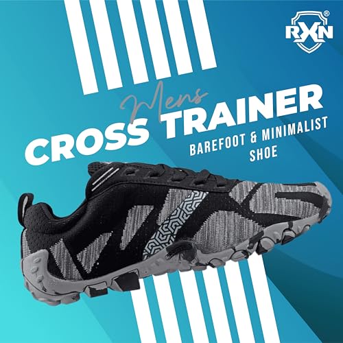 Image of RXN Mens Cross Trainer Barefoot & Minimalist Shoe Zero Drop Sole Training Shoes