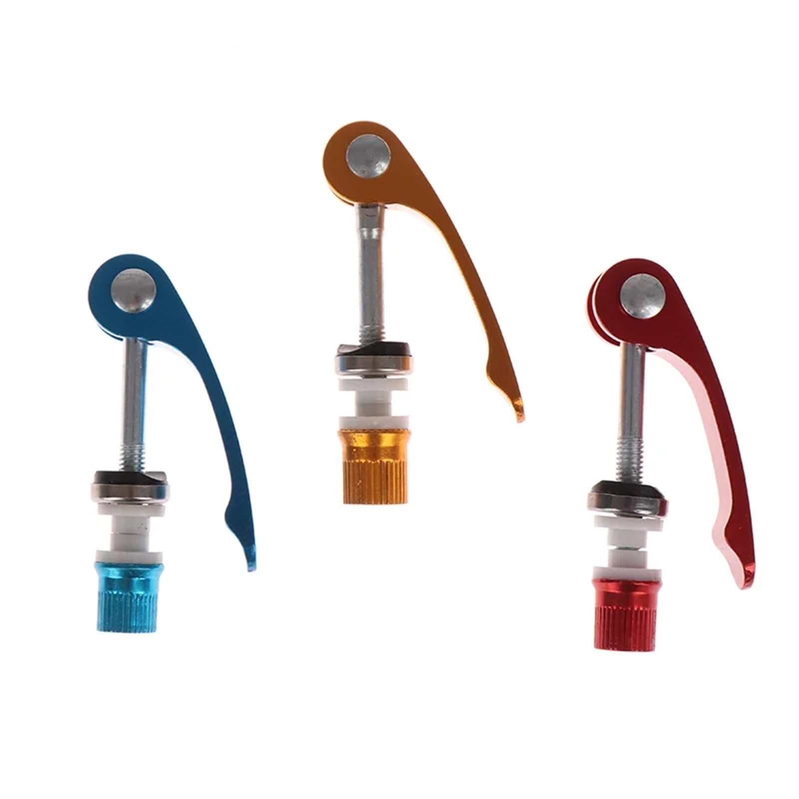 Vite a sgancio rapido per morsetto sedile 5 Bulloni For Spiedini Del Morsetto Reggisella Della Bici A Sgancio Rapido - Strumento Essenziale For L'installazione(5pcs Yellow)