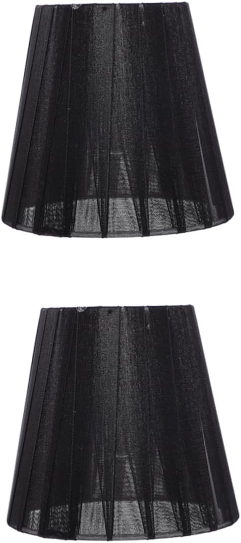 Decorative Lampshade Kit 2 Pcs Translucent Gauze for Ceiling Wall Floor Lamps