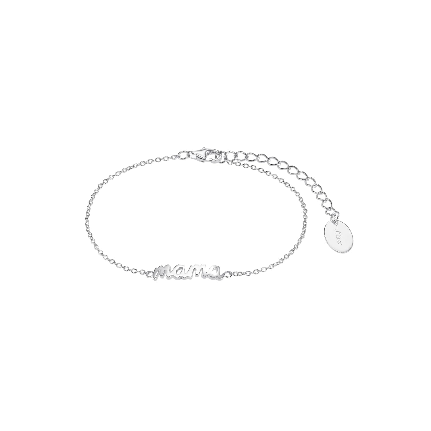 s.Oliver 2034285 Damen Armband Mama Sterling-Silber 925 Silber 20 cm