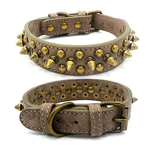 haoyueer Spiked Studded Dog Collar