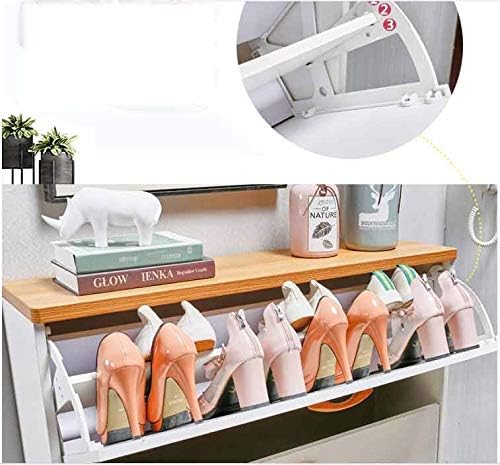 Dump Shoe Cabinet -Thin 24cm Home Entrance Simple Economical Multi-Function Hall Storage Entrance Porch Shoe Cabinet