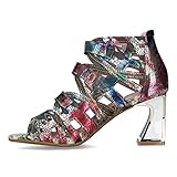  Laura Vita Sandalen in Übergrößen Mehrfarbig Jacbo 01 Bronze große Damenschuhe, Größe:43