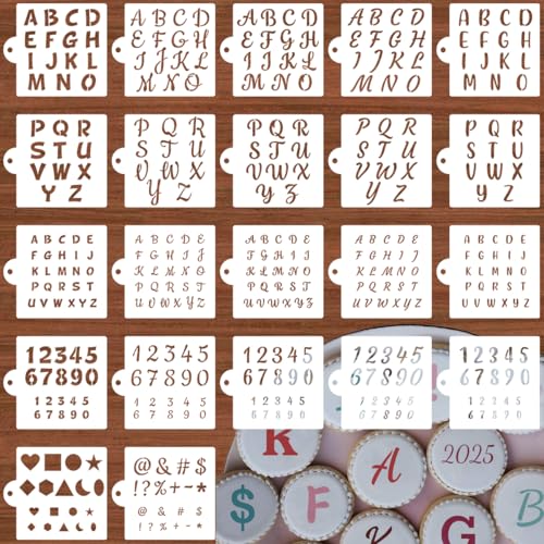 XANGEY Alphabet Letter Stencils