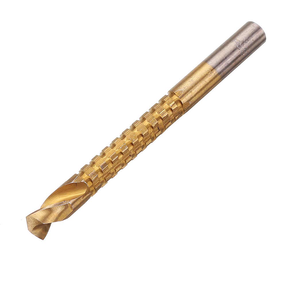 10 szt. 3-13mm zestaw wierteł spiralnych z powłoką HSS wiertło do rowków do cięcia drewna i metalu
